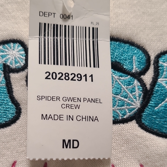 Boxlunch Marvel Gwen Stacy Ghost Spider Crewneck Sweatshirt - Picture 2 of 5